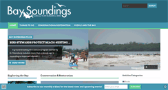Desktop Screenshot of baysoundings.com